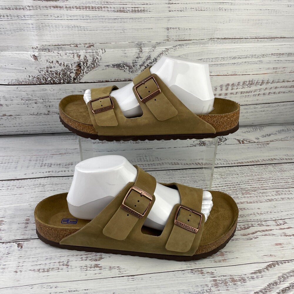 Birkenstock Arizona Mens 12 US 45 EU Sandals Brown/Taupe
